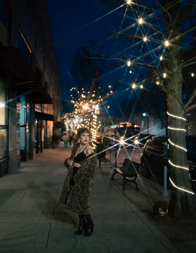 Portrait of woman in Asheville